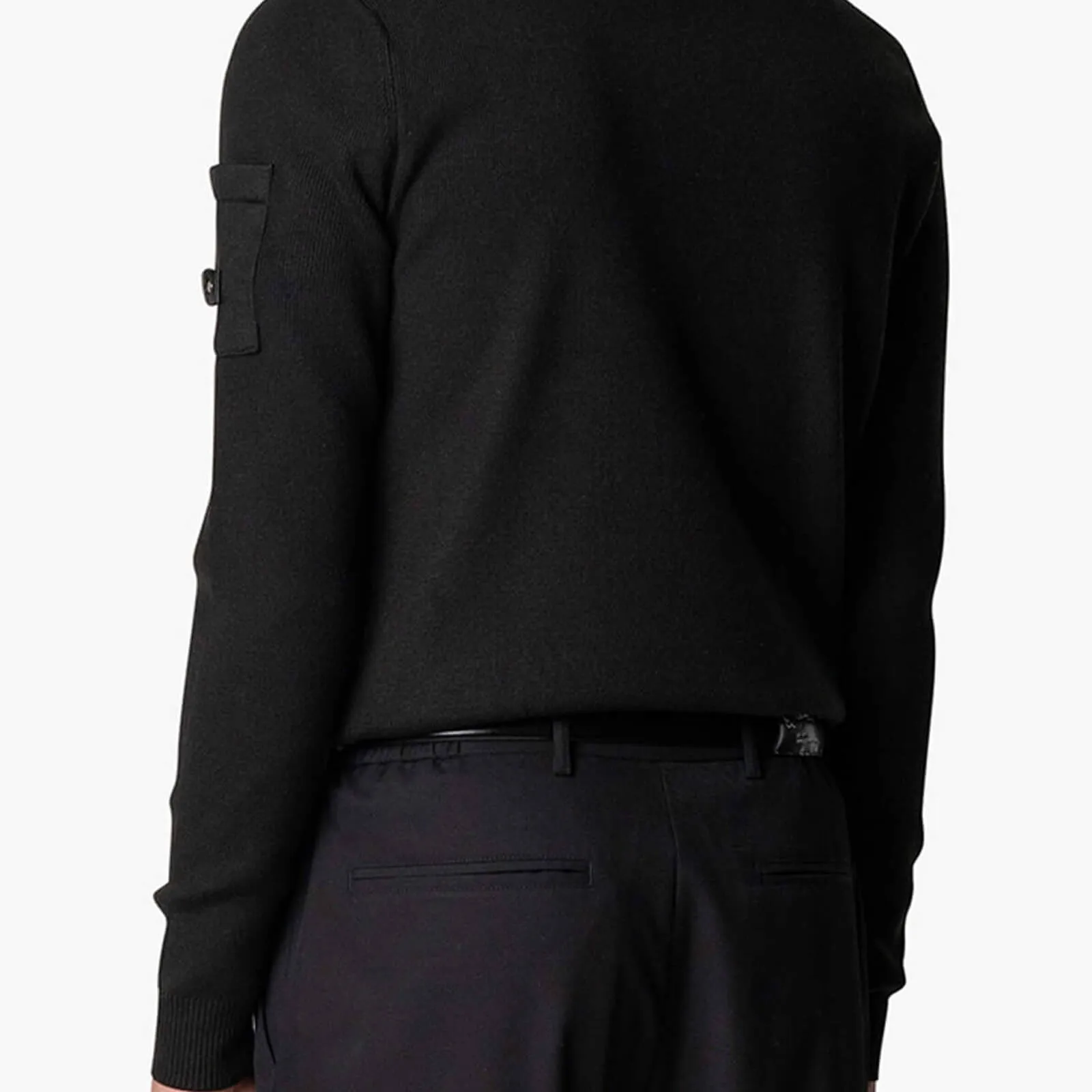 CHIEF KNITTED POLO | BLACK