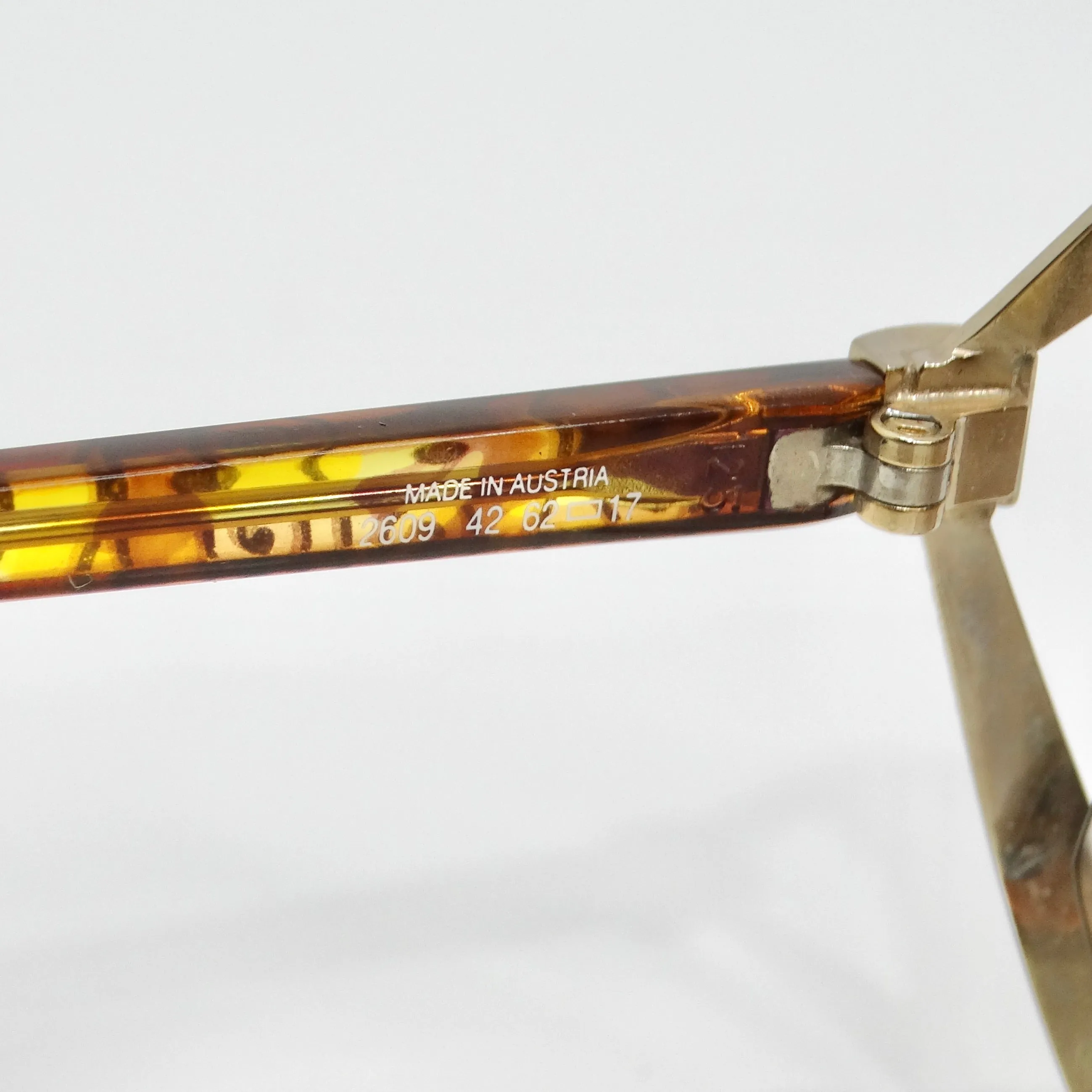 Christian Dior 1980s Gold Tone Aviator Sunglasses