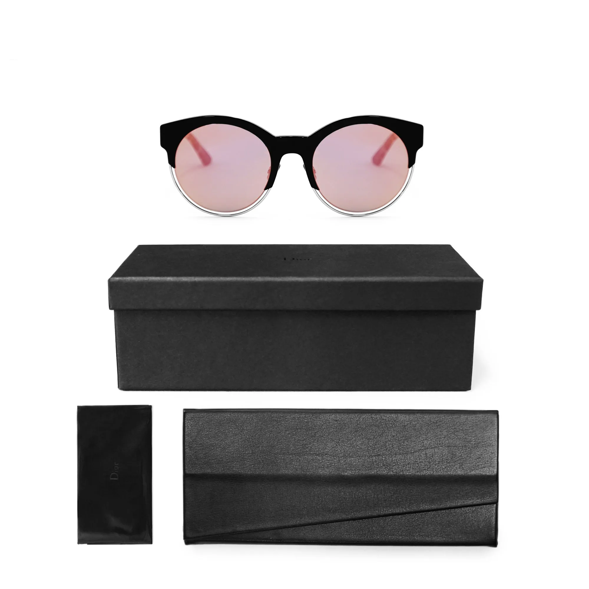 Christian Dior Round Sunglasses Sideral 1 XV50J 53