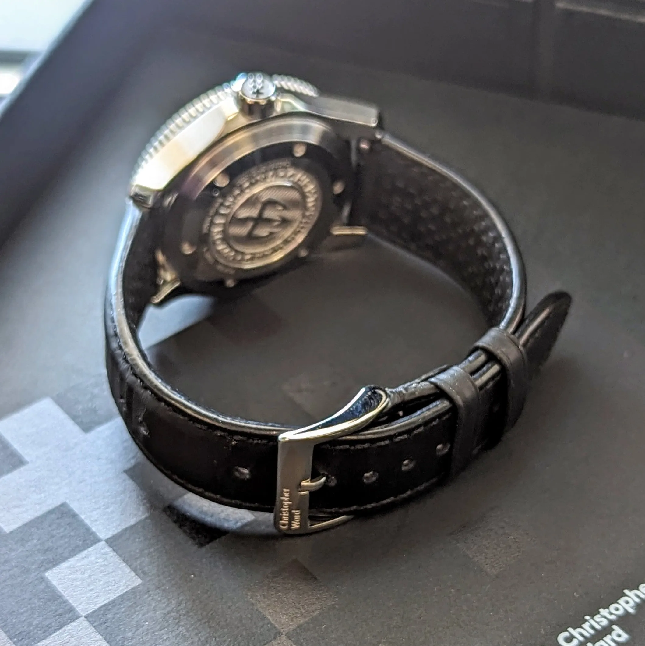Christopher Ward C60 Trident PRO 600 GMT Diver Watch C6038AGM2 - ALL Original, Double Box & Papers