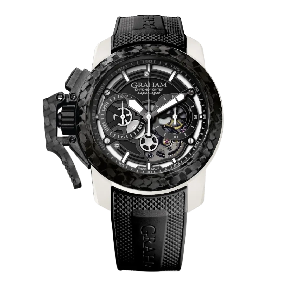 CHRONOFIGHTER SUPERLIGHT CARBON SKELETON WHITE