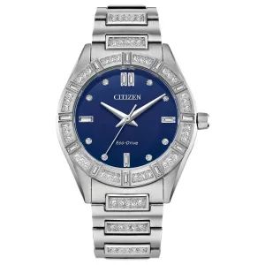 CITIZEN Eco-Drive Dress/Classic Eco Crystal Eco Ladies Stainless Steel