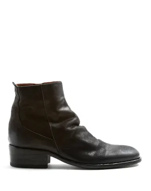 CLAUS Black Leather Boots