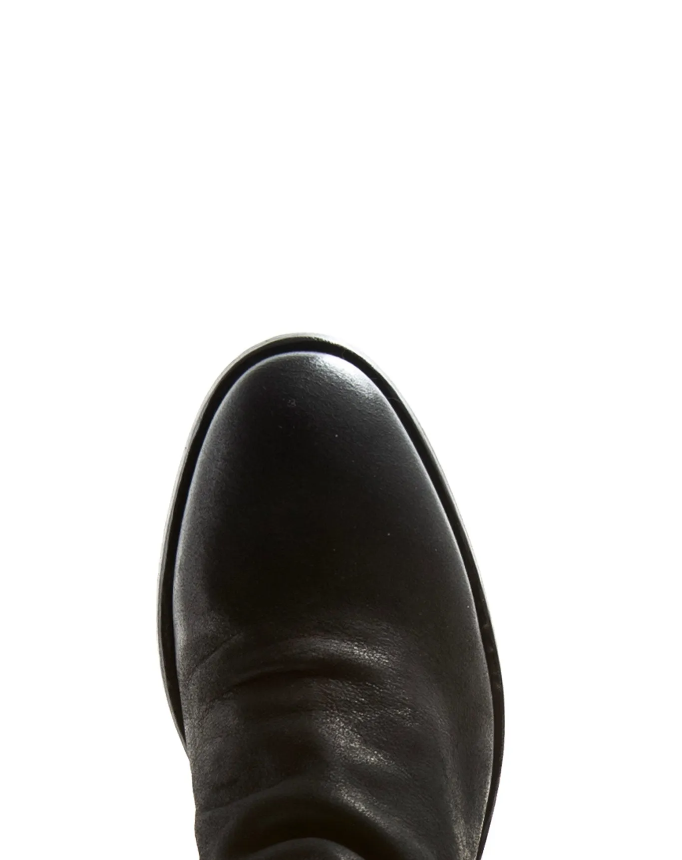CLAUS Black Leather Boots