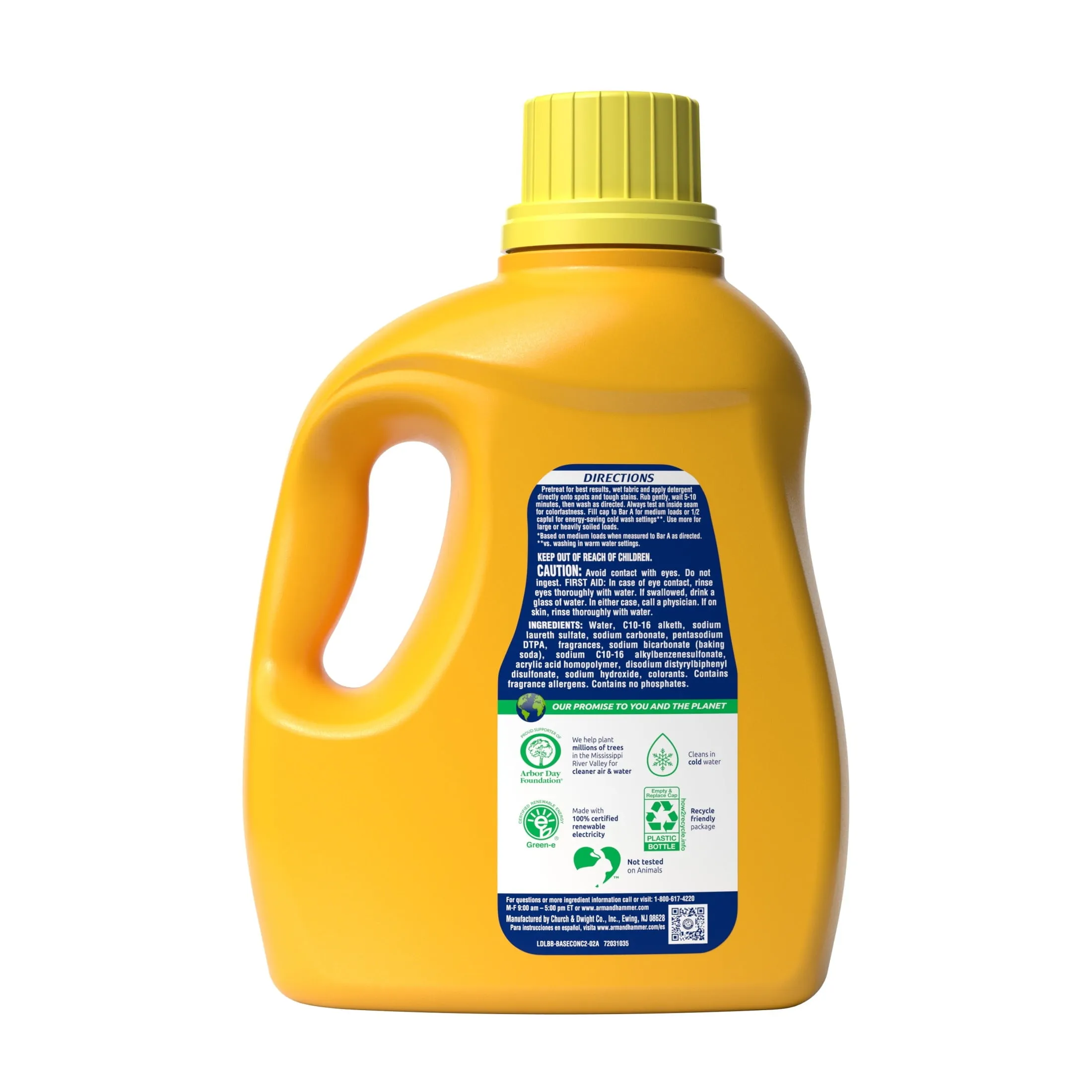 Clean Burst, 105 Loads Liquid Laundry Detergent, 105 Fl Oz