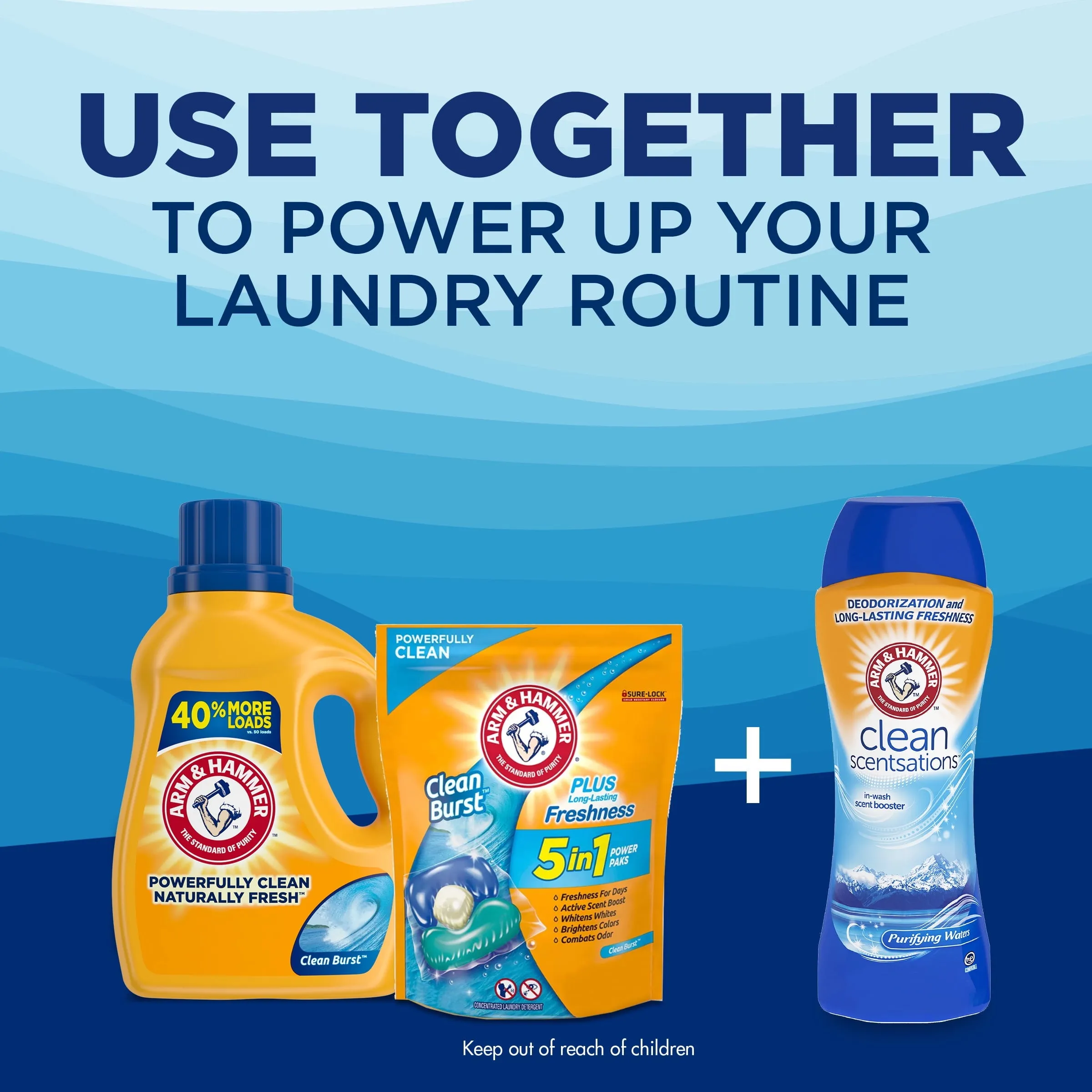 Clean Burst, 140 Loads Liquid Laundry Detergent, 140 Fl Oz