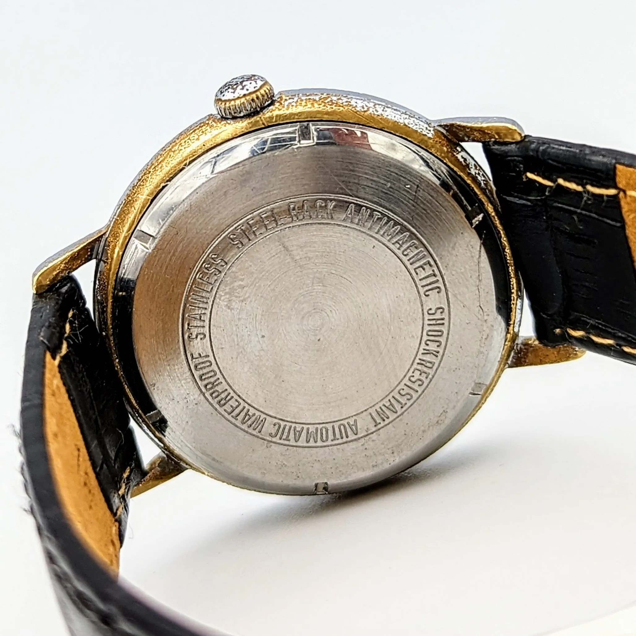 CLINTON Automatic Watch 17 Jewels Germany Made Vintage Wristwatch