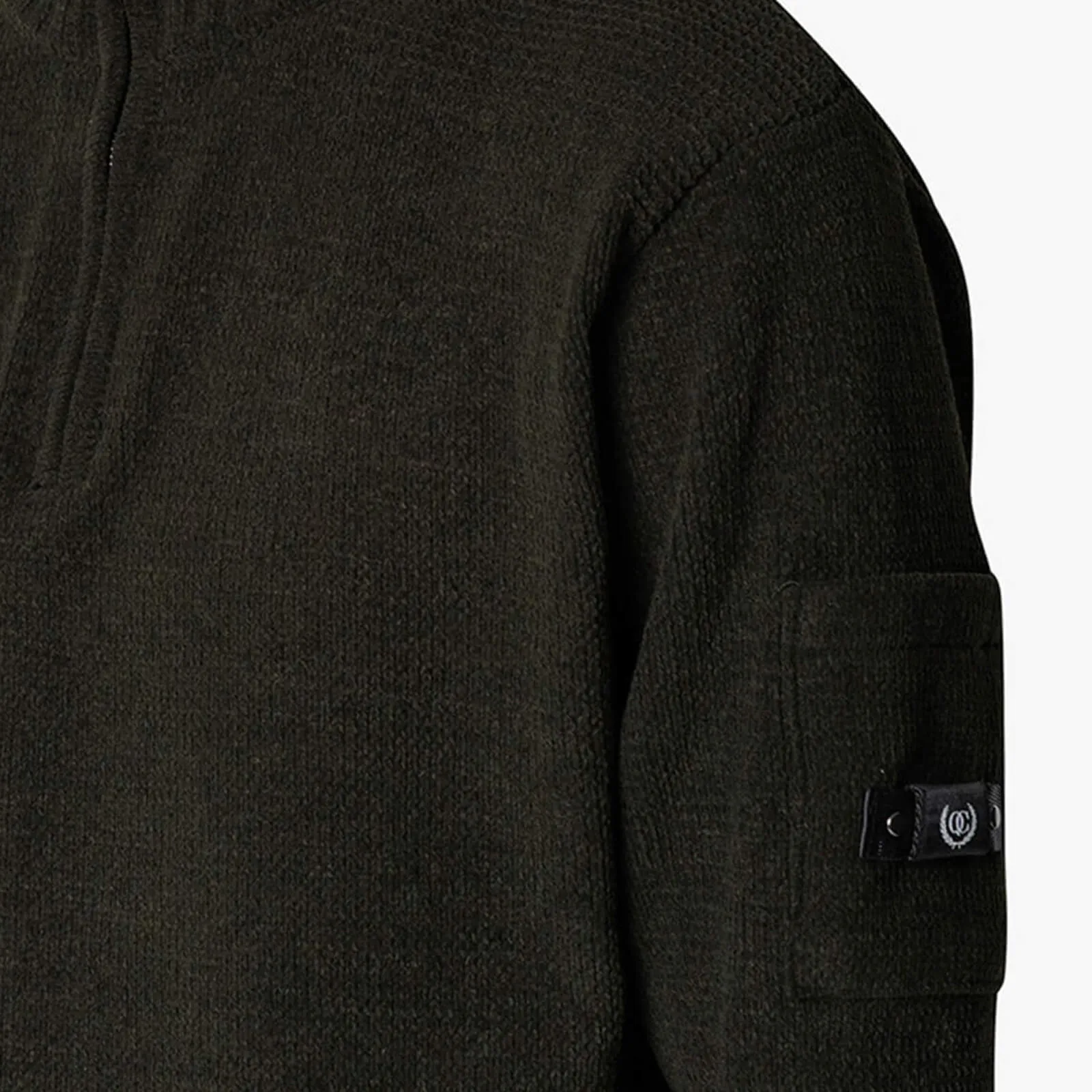 COMBAT KNITTED HALFZIP | ARMY