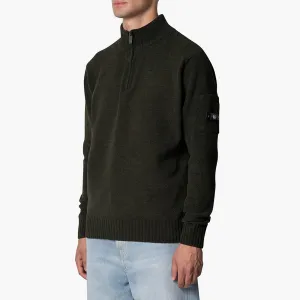 COMBAT KNITTED HALFZIP | ARMY