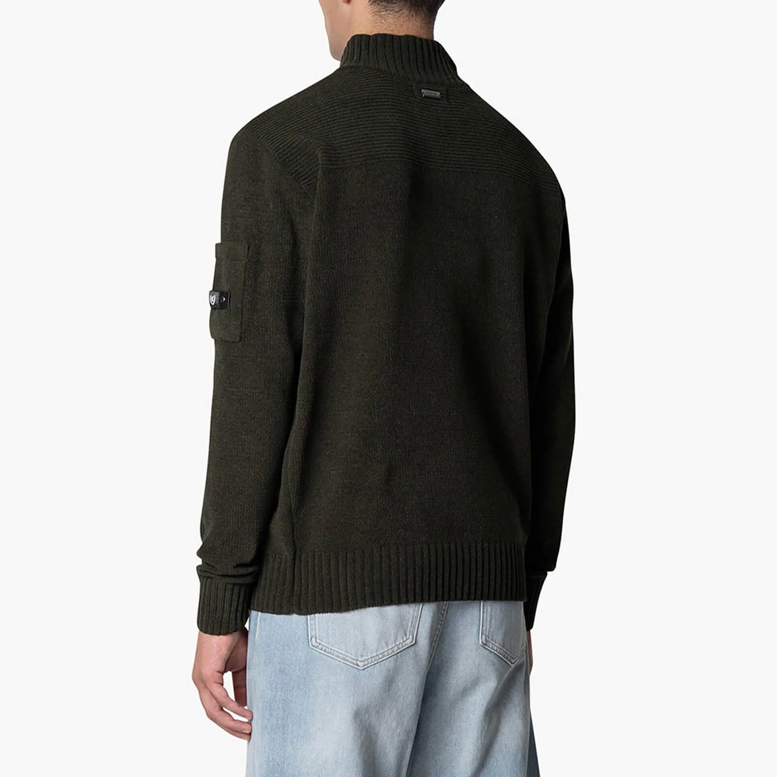 COMBAT KNITTED HALFZIP | ARMY