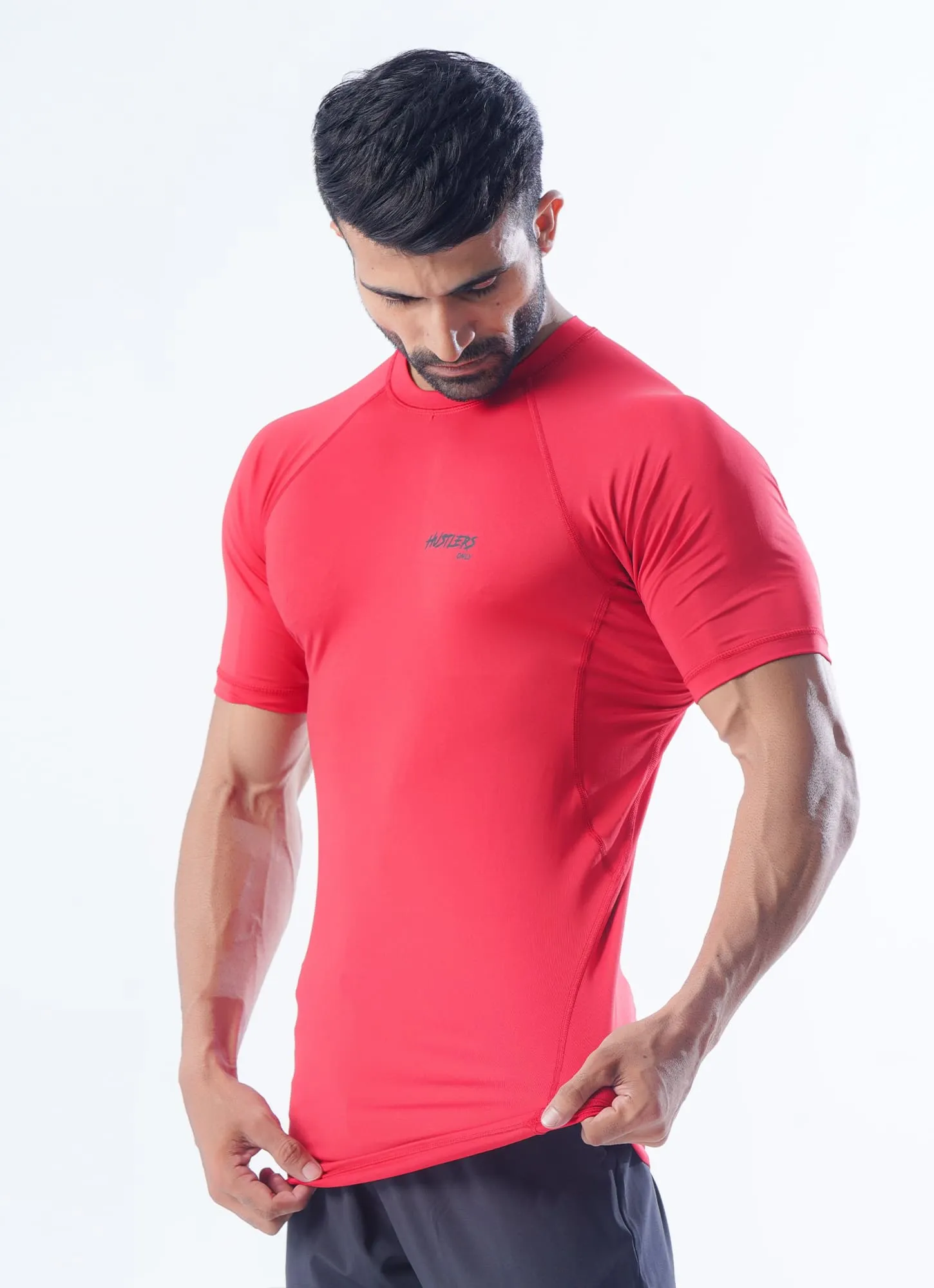 Core Compression T-Shirt-Red