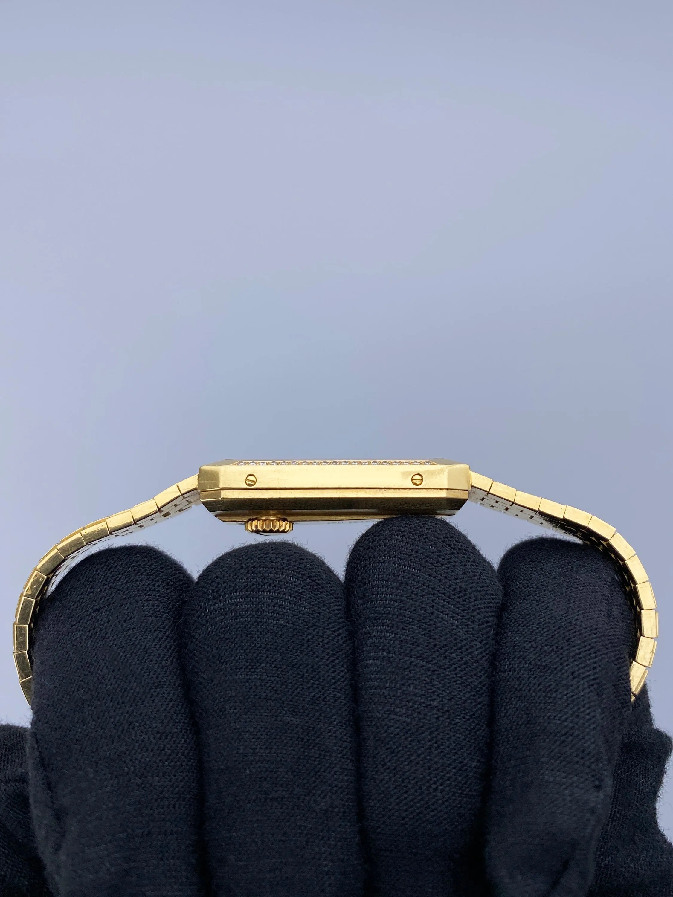 Corum Golden Bridge 13102H32 Diamond Yellow Gold Ladies Watch