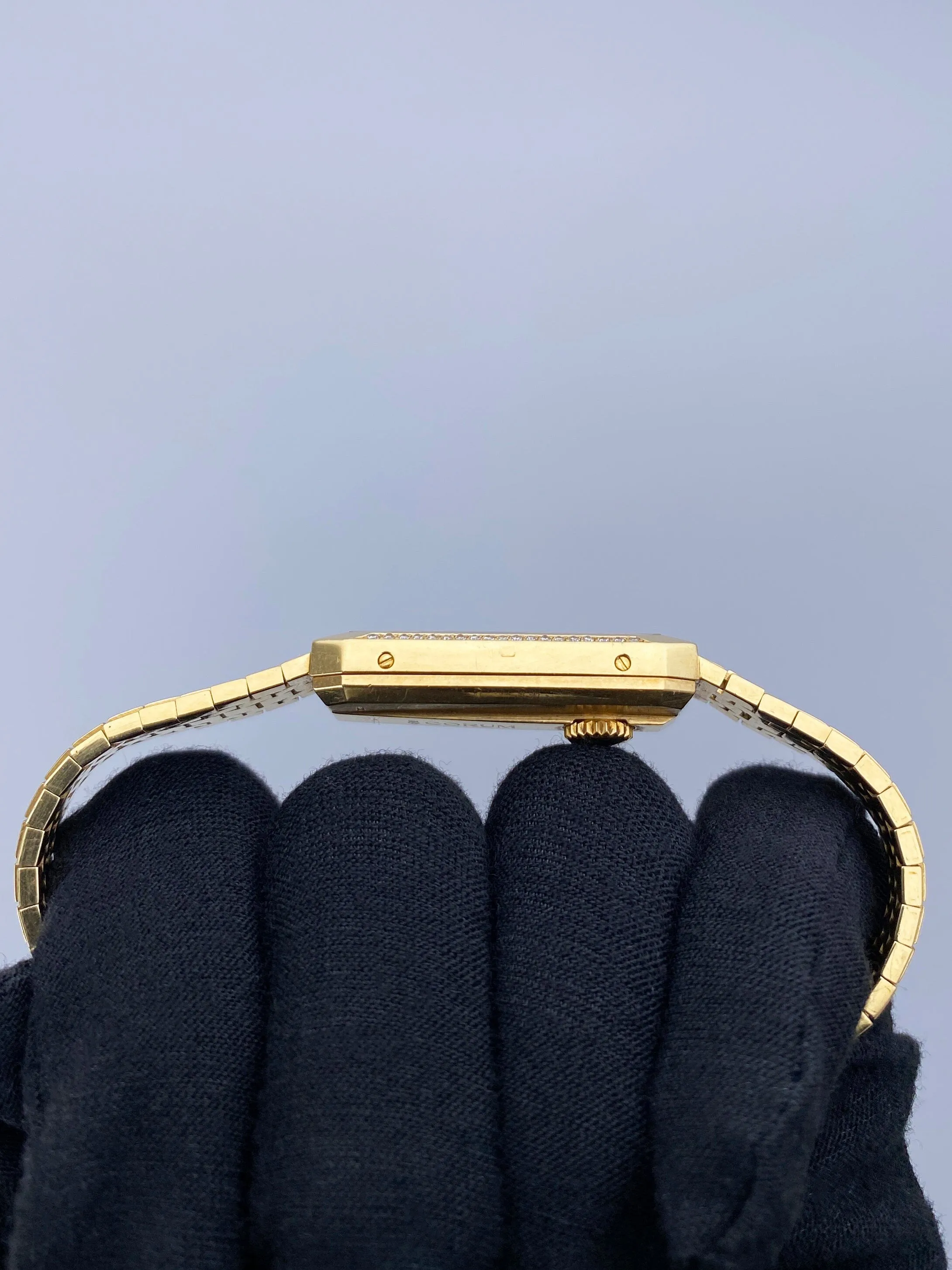 Corum Golden Bridge 13102H32 Diamond Yellow Gold Ladies Watch