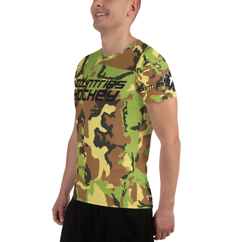 CountriesHockey Men's Compression Athletic T-shirt | CountriesHockey Series