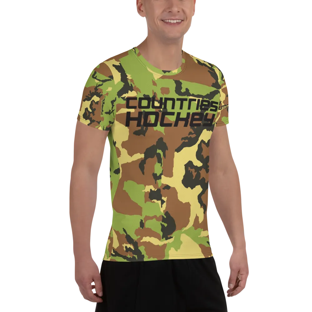 CountriesHockey Men's Compression Athletic T-shirt | CountriesHockey Series