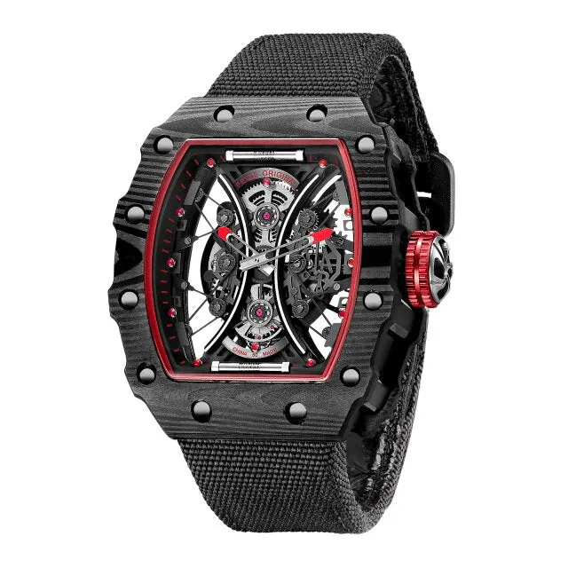 Couple Watches Pair Men and Women  Mechanical Skeleton Wrist Watch