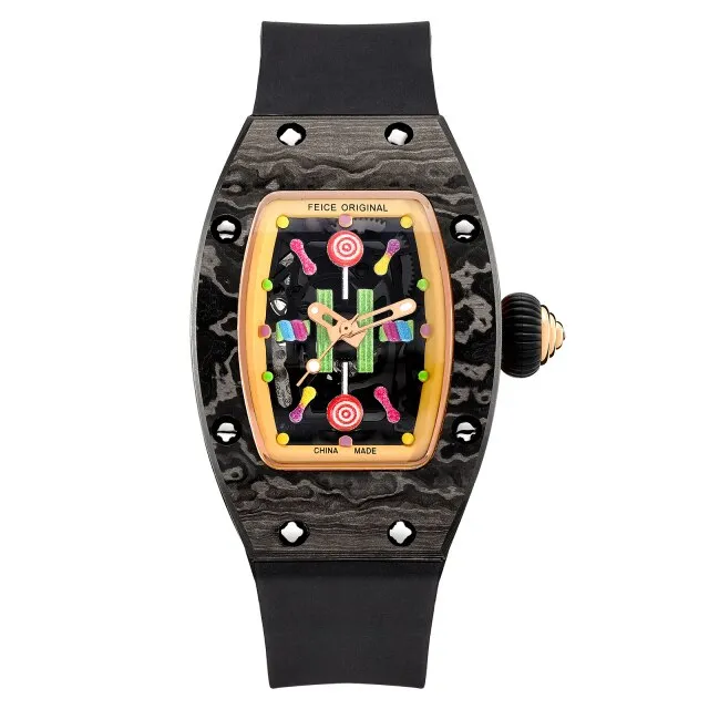 Couple Watches Pair Men and Women  Mechanical Skeleton Wrist Watch