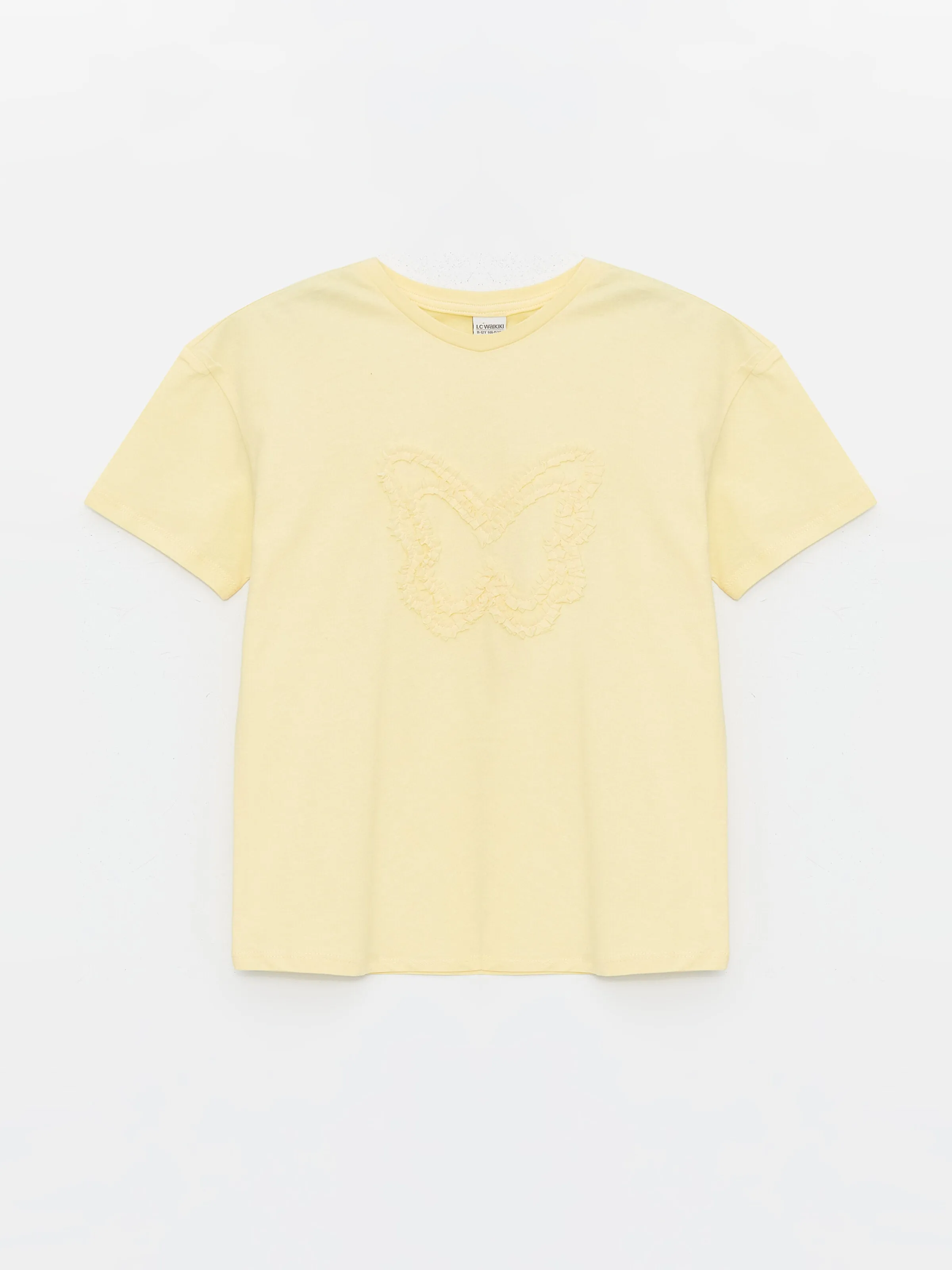 Crew Neck Girls T-Shirt And Skirt