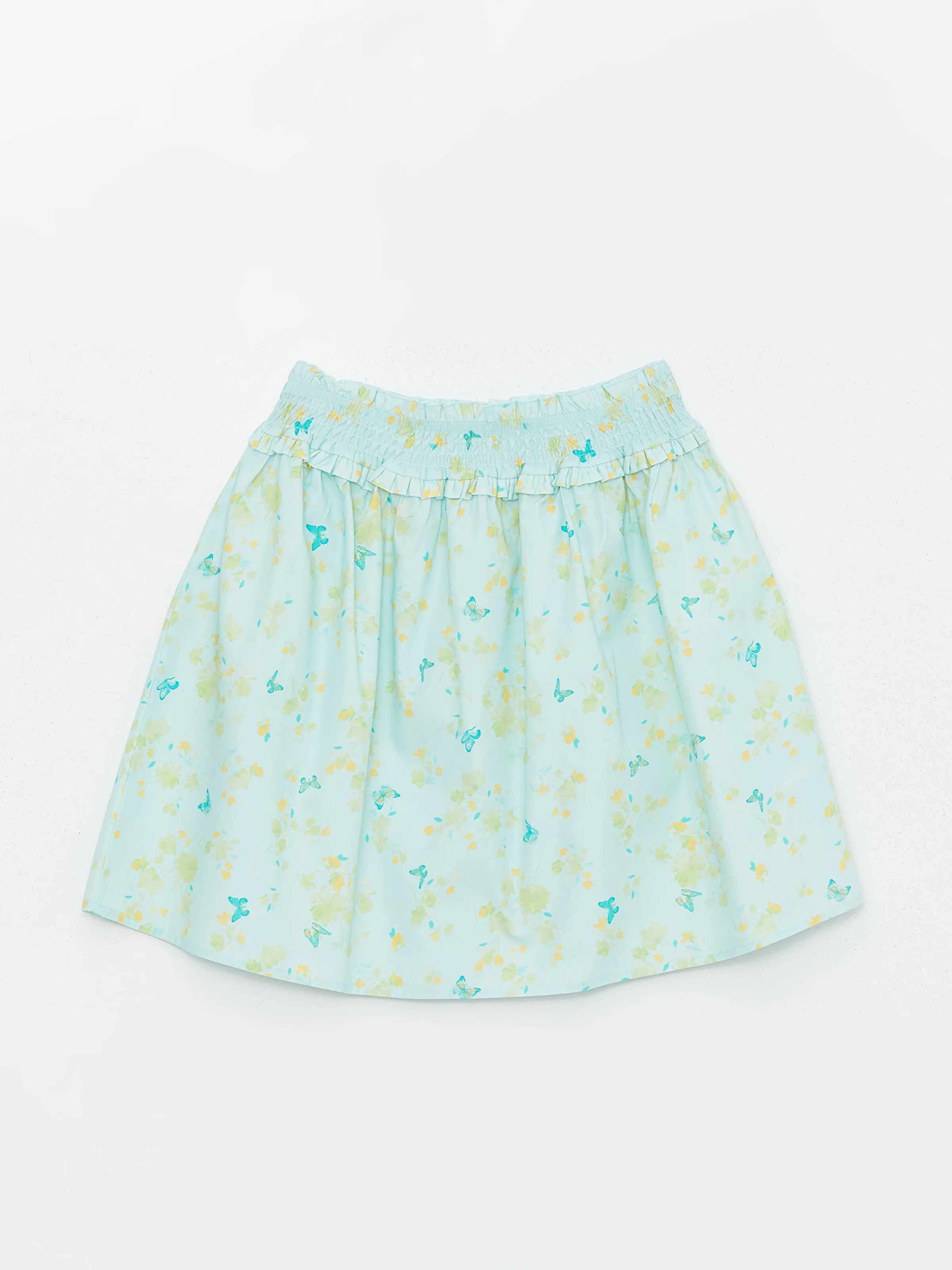 Crew Neck Girls T-Shirt And Skirt