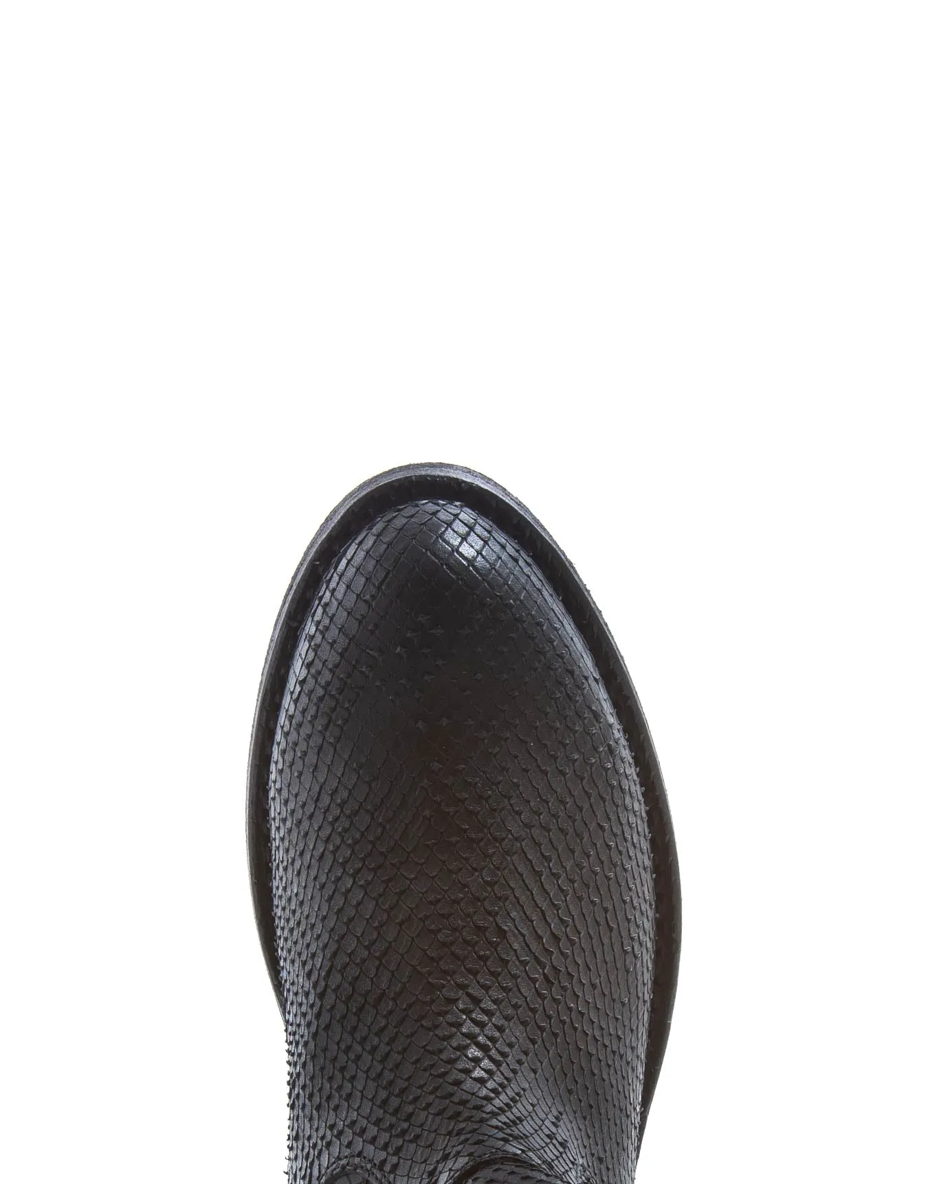 CRUNA Black Leather Boots