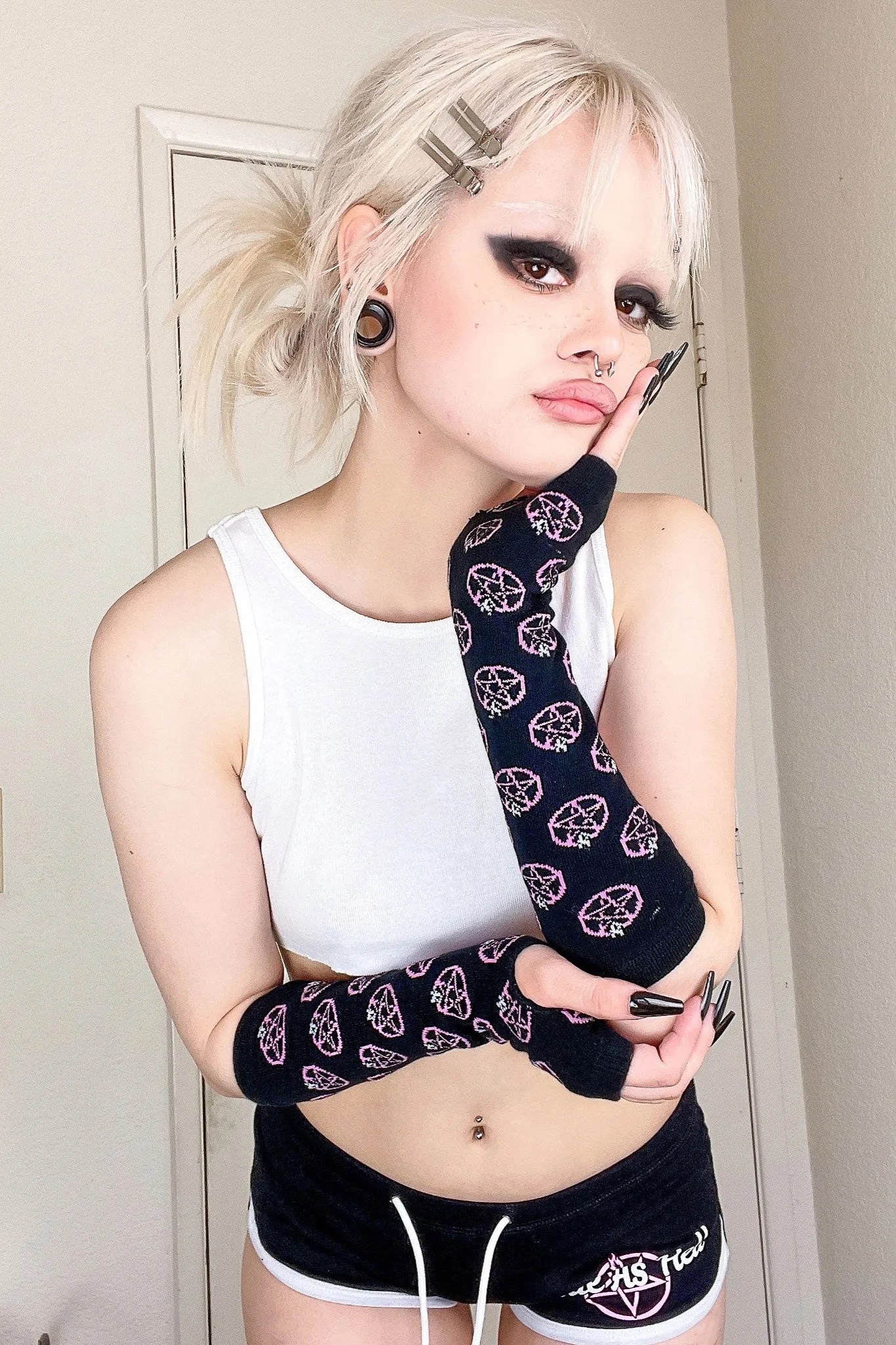 Cute As Hell Arm Warmers