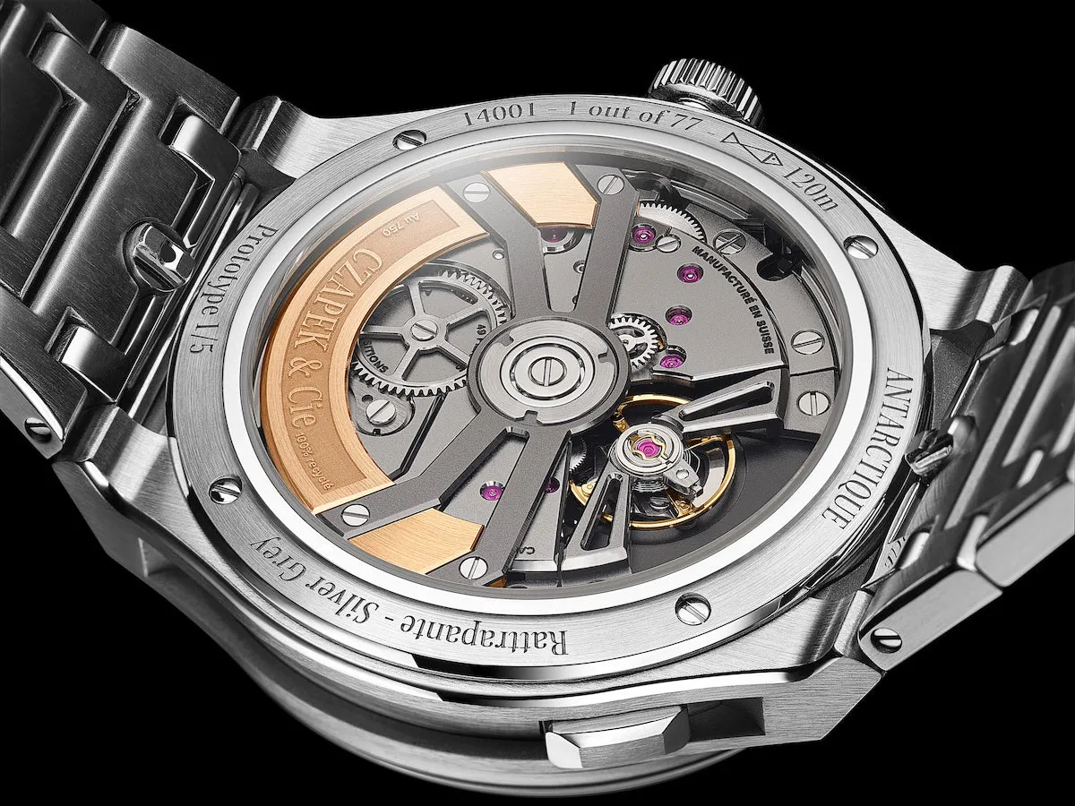 Czapek Antarctique Rattrapante Chronograph Skeleton