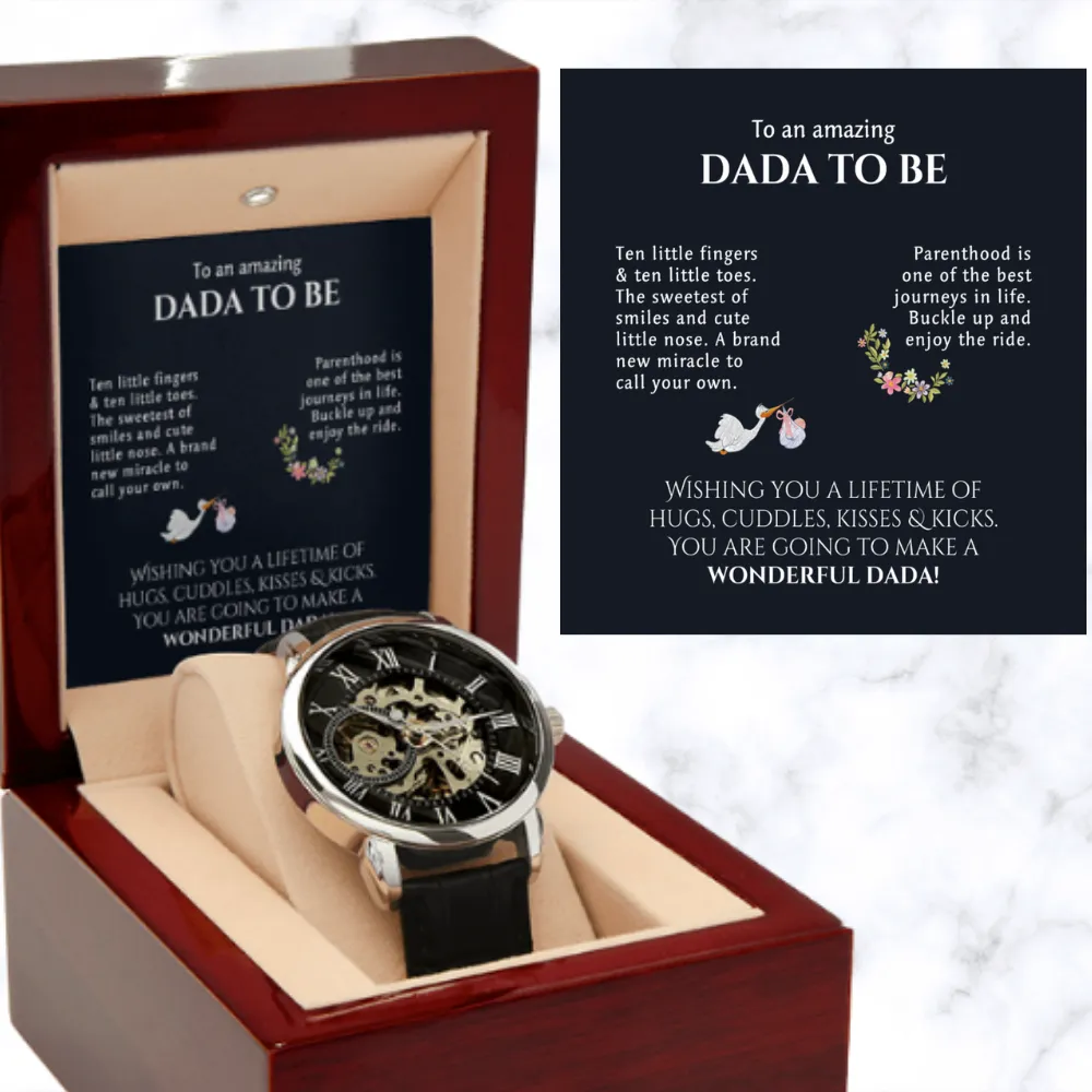 DADA TO BE - Watch with Mahogany Box
