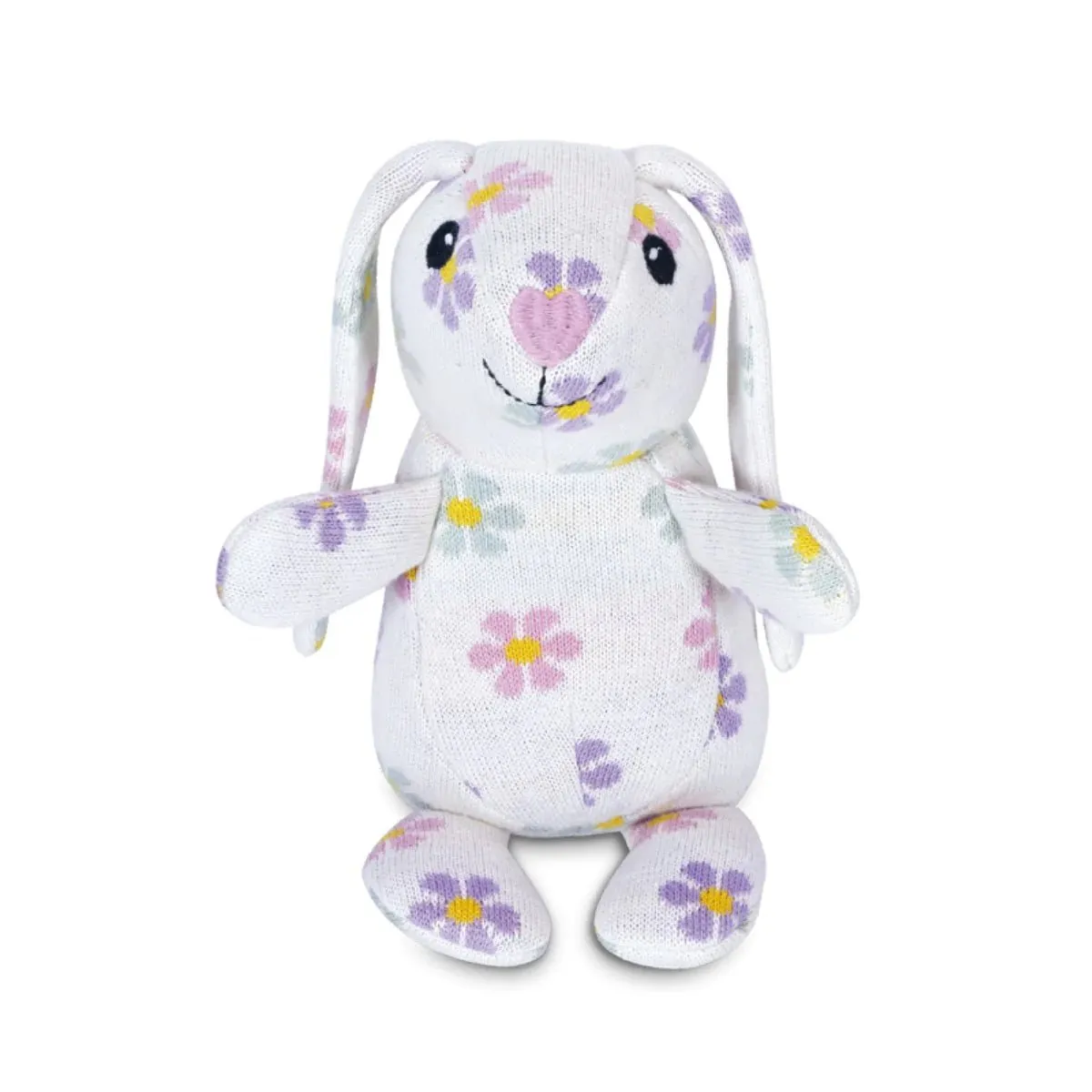 Daisy Bunny - Knit Patterned Bunny