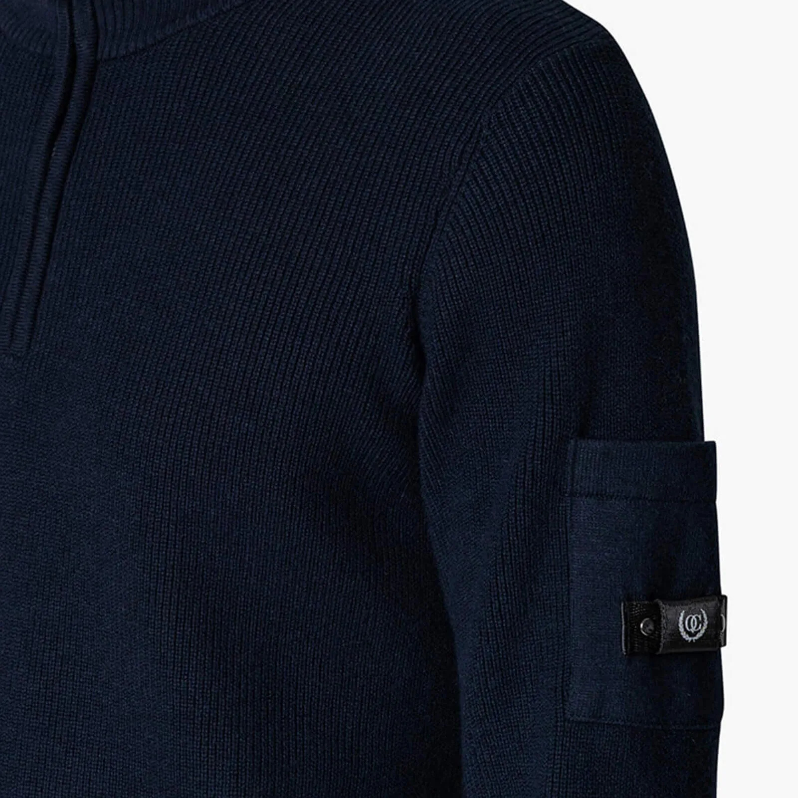 D'AZUR KNITTED HALFZIP | NAVY