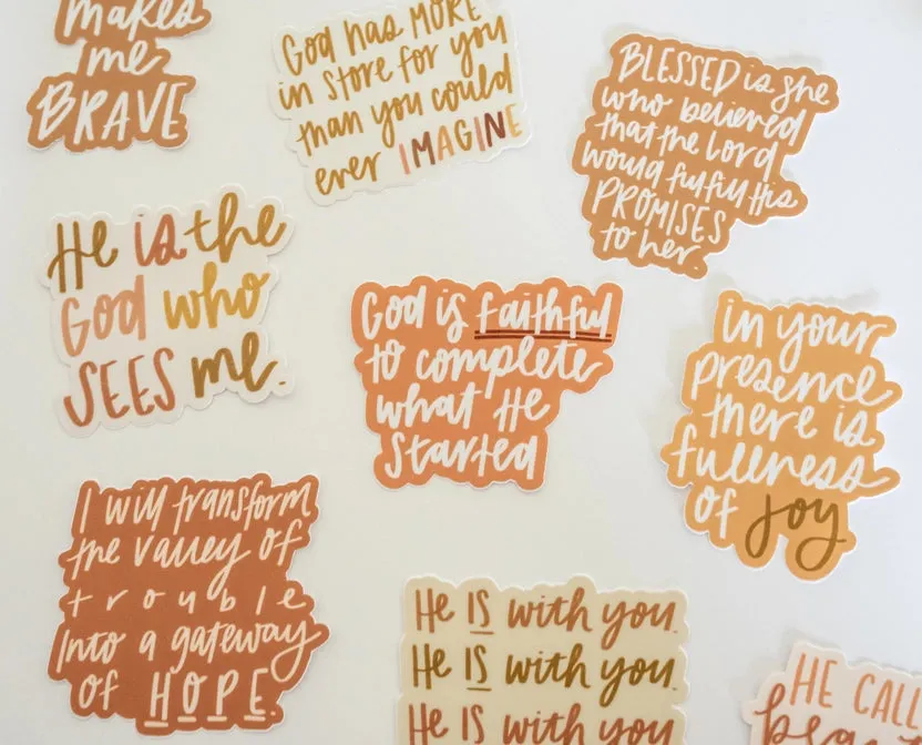 Dear Heart || He Calls Me Beautiful Sticker