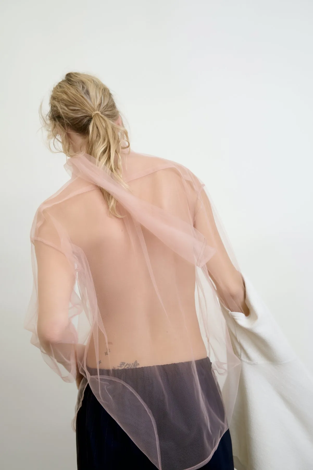 DEAR POLLY | blush tulle