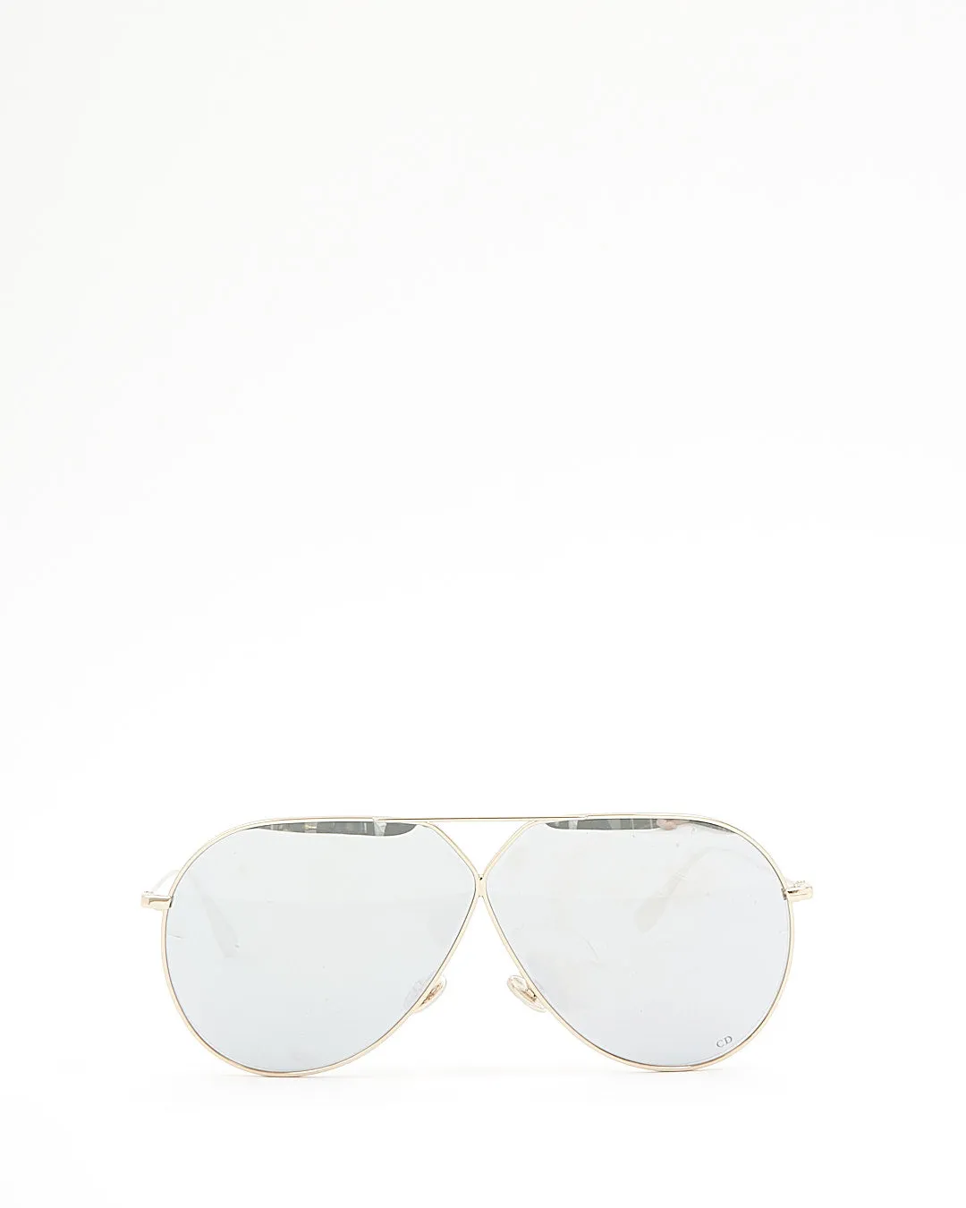 Dior Gold/Silver DiorStellaire3 Aviator Sunglasses
