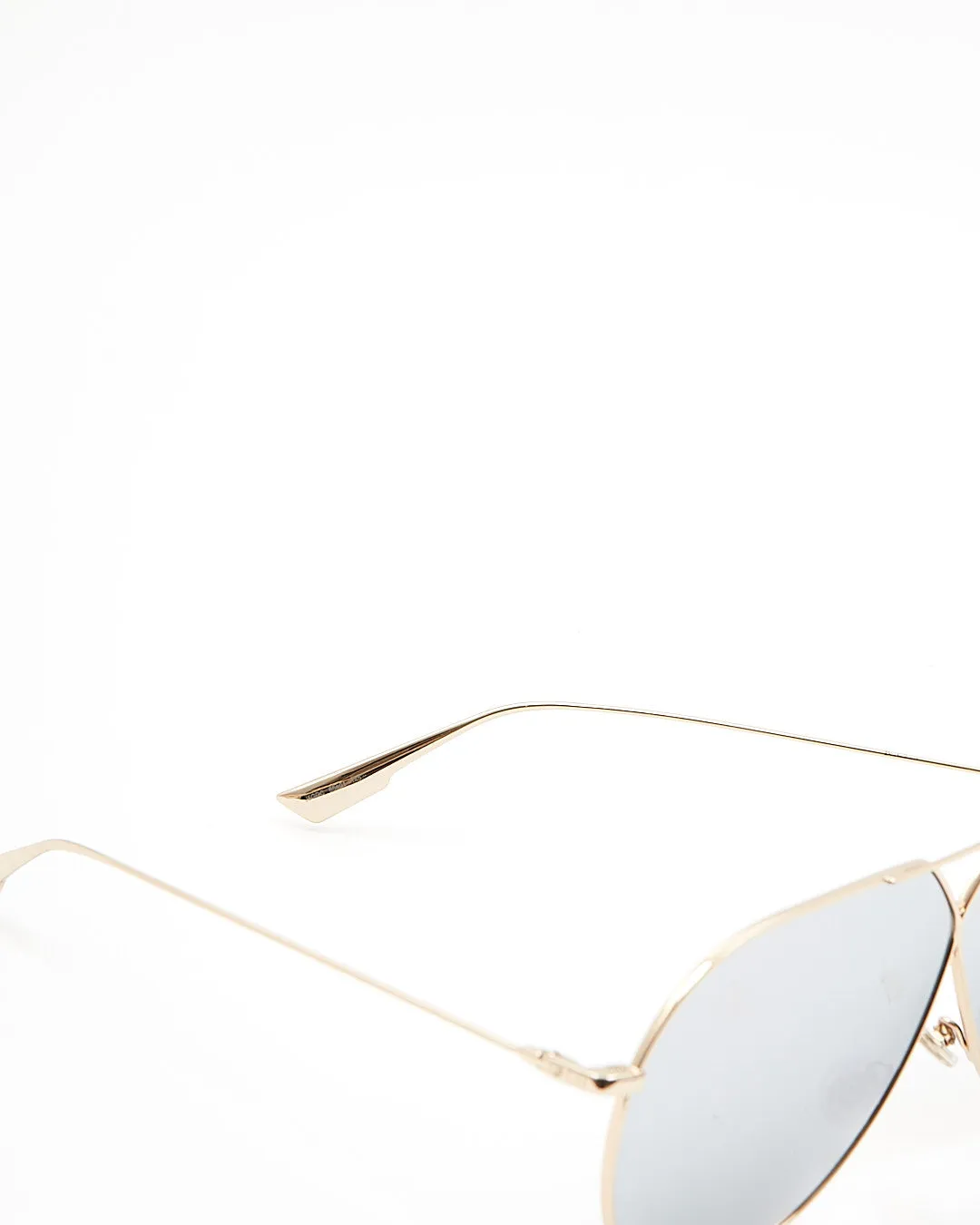 Dior Gold/Silver DiorStellaire3 Aviator Sunglasses