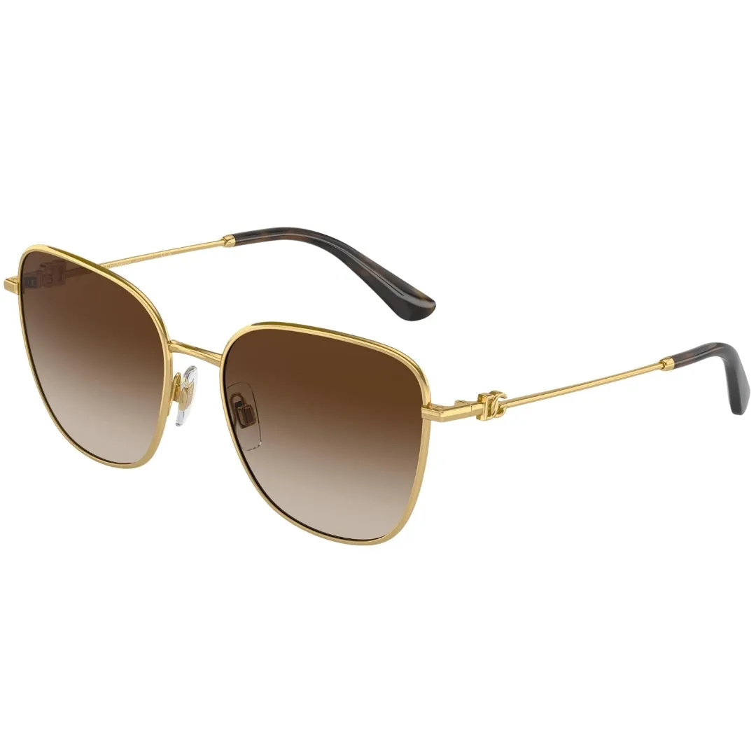 Dolce Gabbana 0Dg2293 0213 Gold Sunglasses