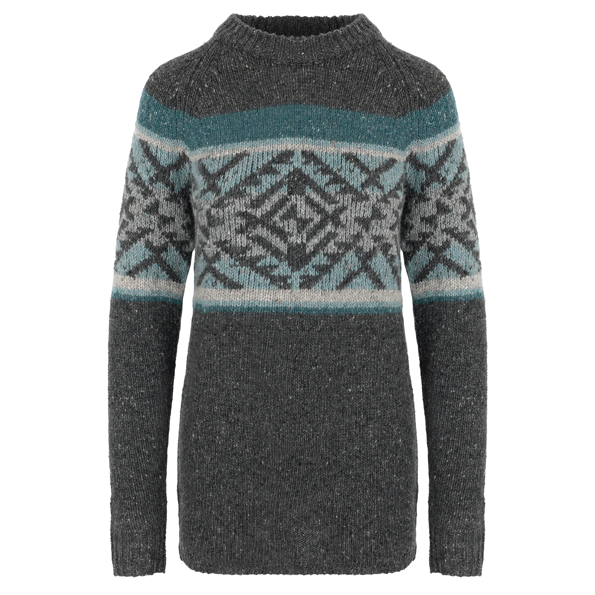 Dumji Long Sweater - Kharani Grey