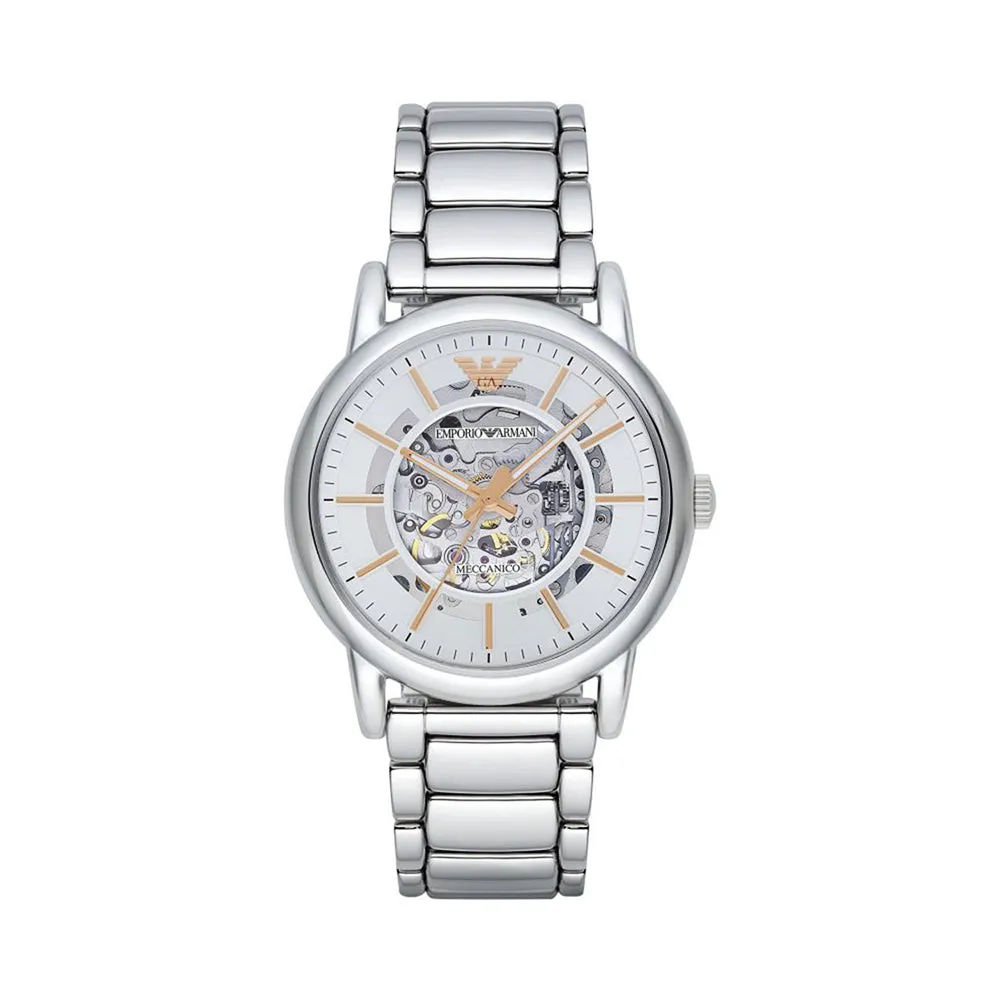 EA AUTOMATIC WATCH 2 SS METAL BRACELET