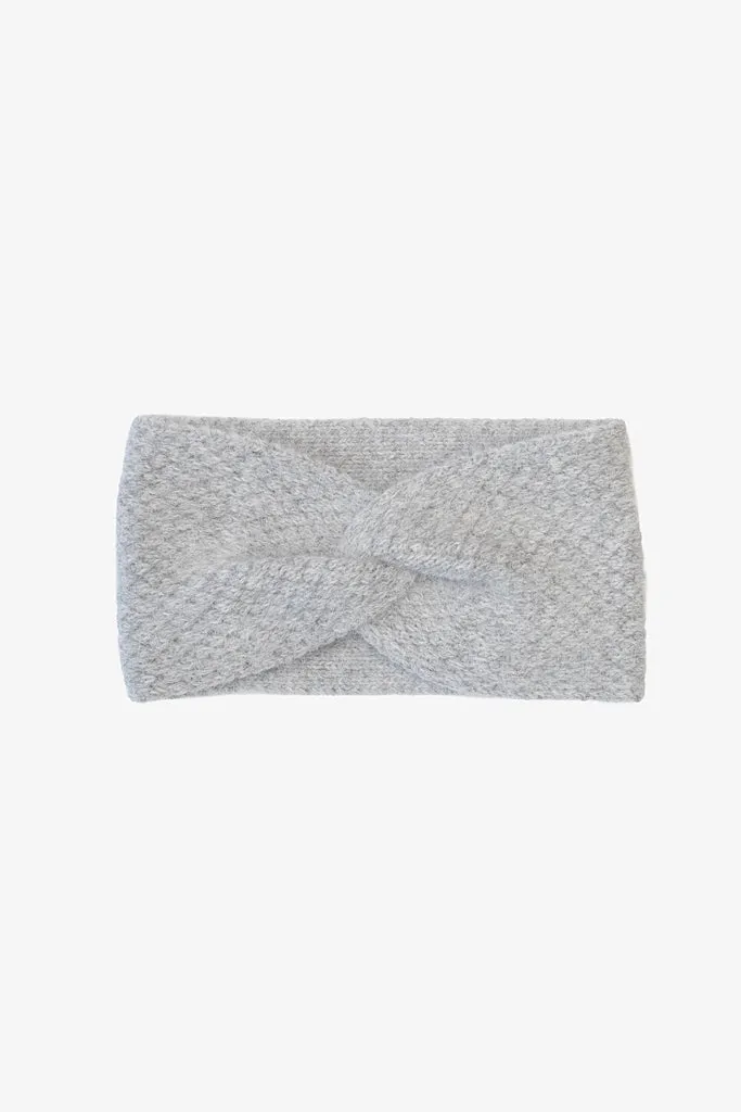Edie Ear Warmer - Grey Marle