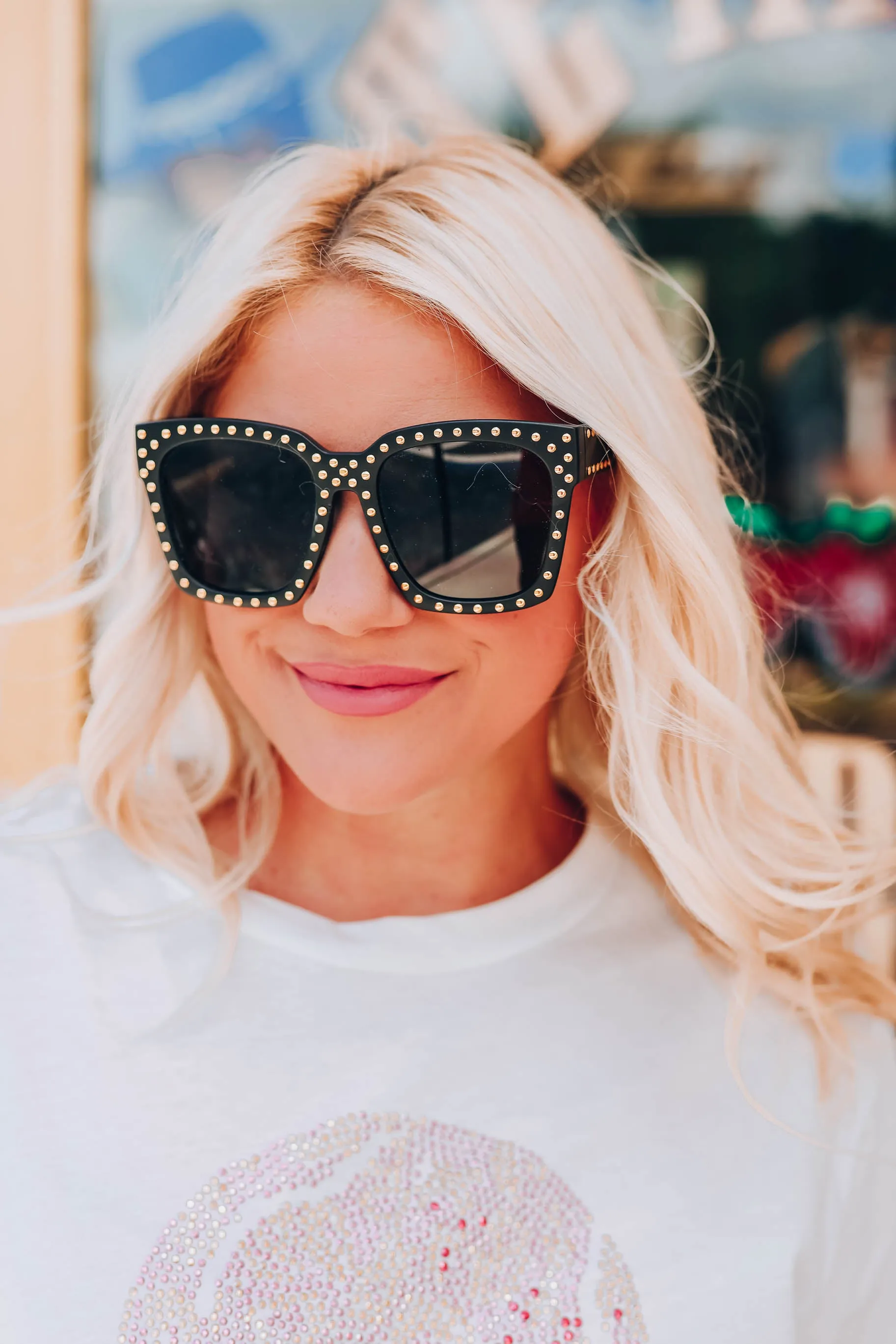 Erica's FAV Studded Sunglasses - Final Sale