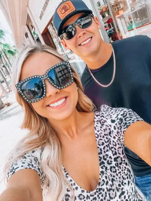 Erica's FAV Studded Sunglasses - Final Sale