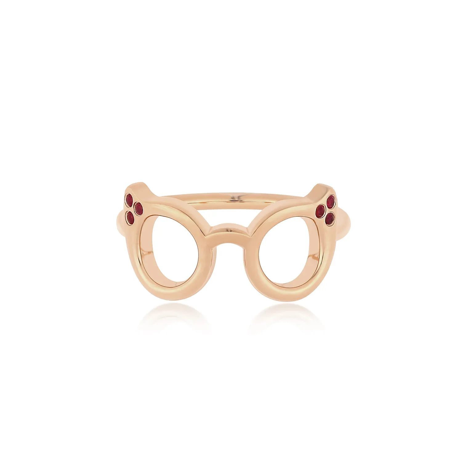 Evan's Sunnies Ring with Rubies