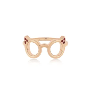 Evan's Sunnies Ring with Rubies