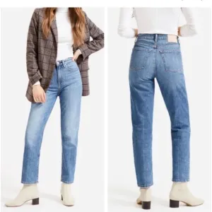 Everlane | The High Rise Straight Jean Light Wash Denim Women’s Sz 27/4 Ankle