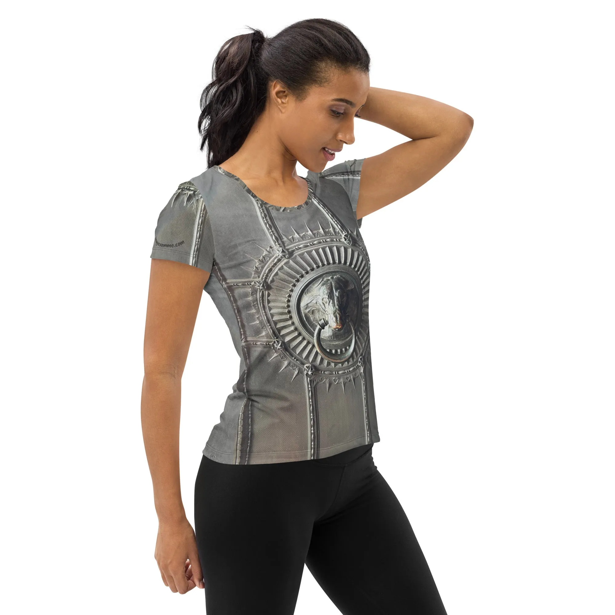 Explore: Montmartre Portal Athletic Tee for Women