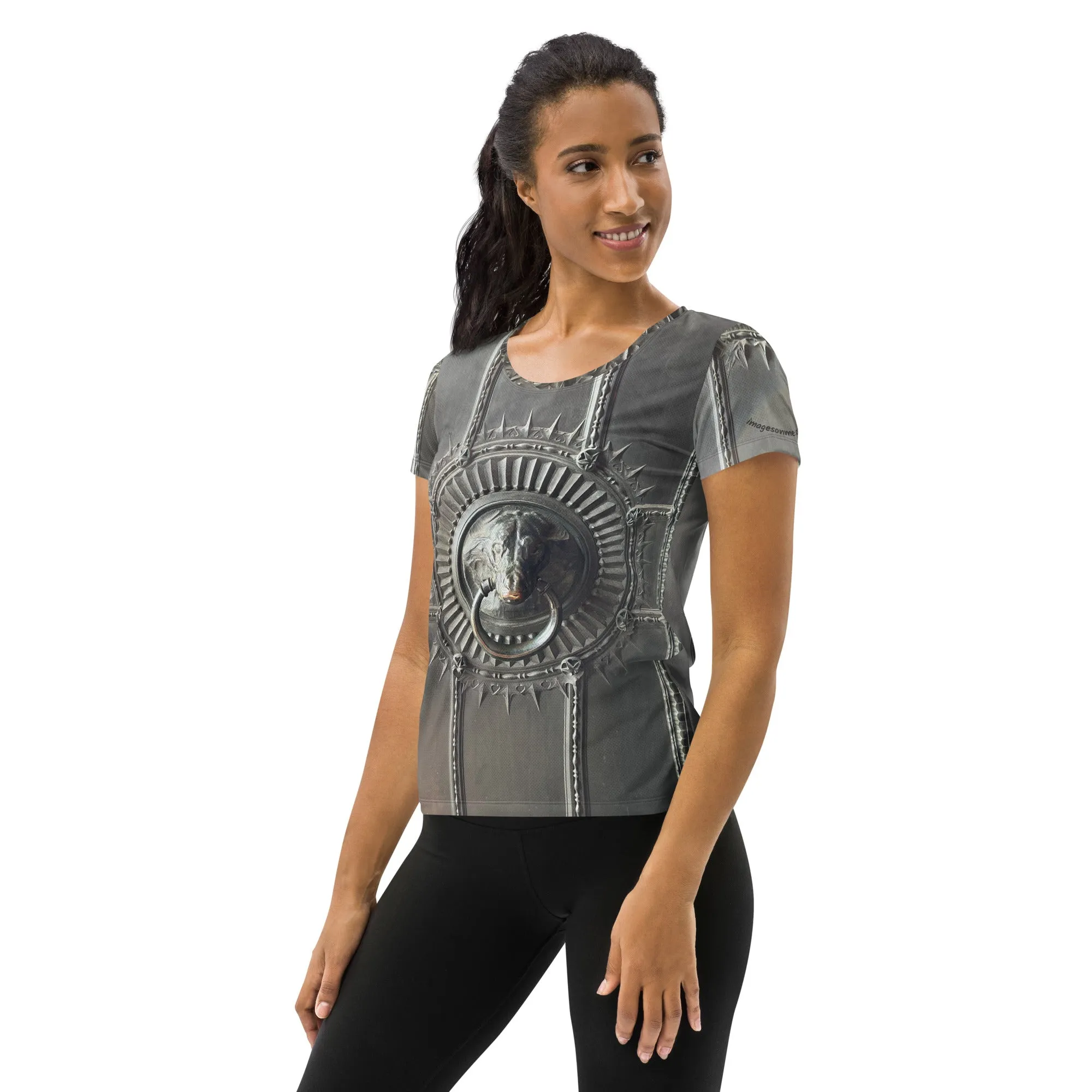 Explore: Montmartre Portal Athletic Tee for Women