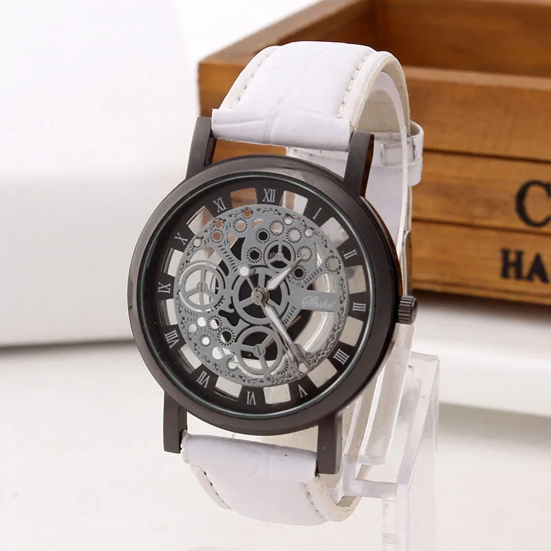 Fashion Business Skeleton Watch | Dress Quartz Wristwatch