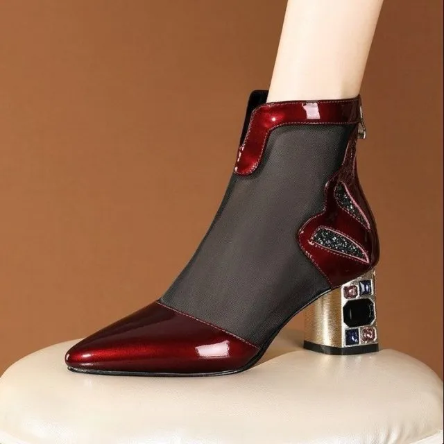 Fashion Elastic ankle Boots Women 2021