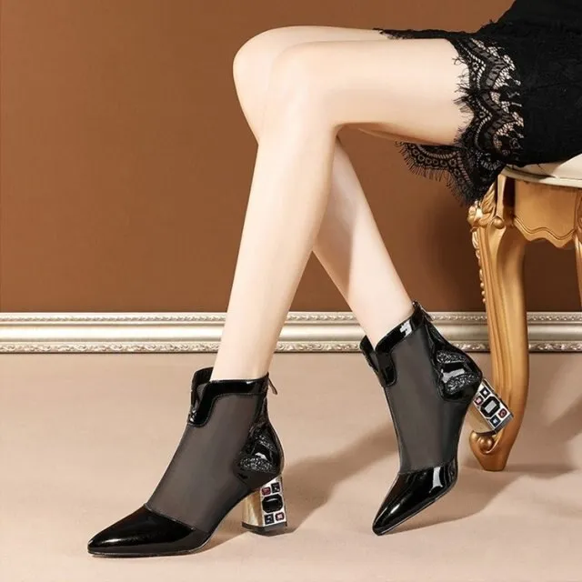 Fashion Elastic ankle Boots Women 2021