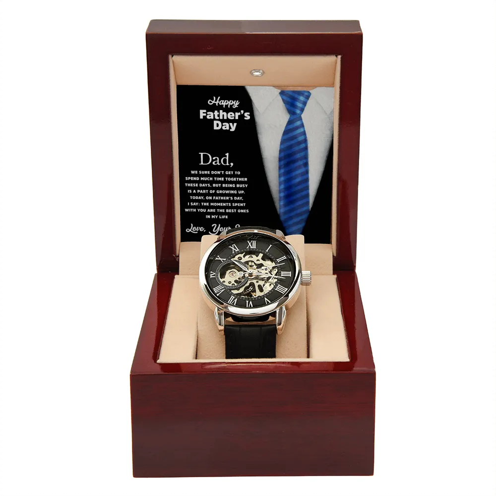 Fathers Day Watch Gift From Son