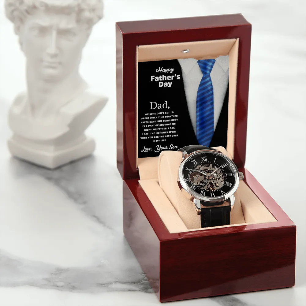 Fathers Day Watch Gift From Son