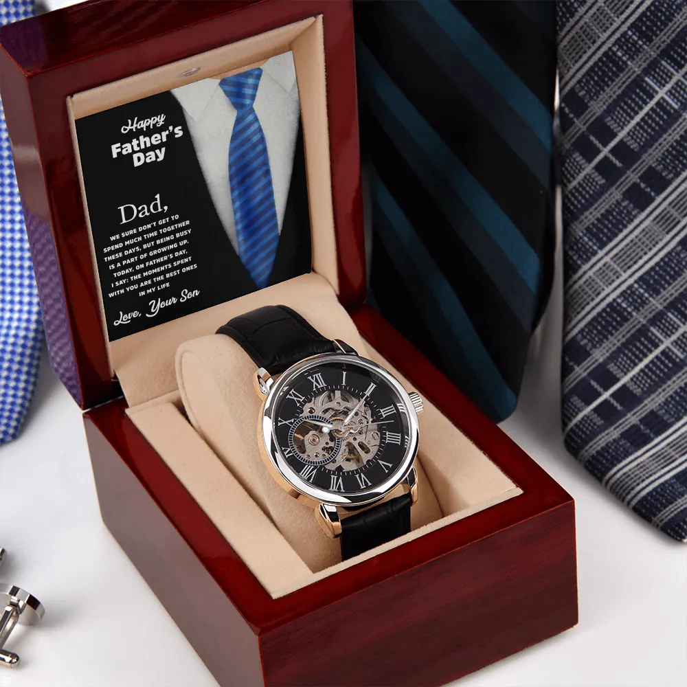 Fathers Day Watch Gift From Son